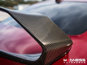 Alfa Romeo Giulia Trunk Spoiler - Carbon Fiber - GTAm Style w/ Italian Theme 